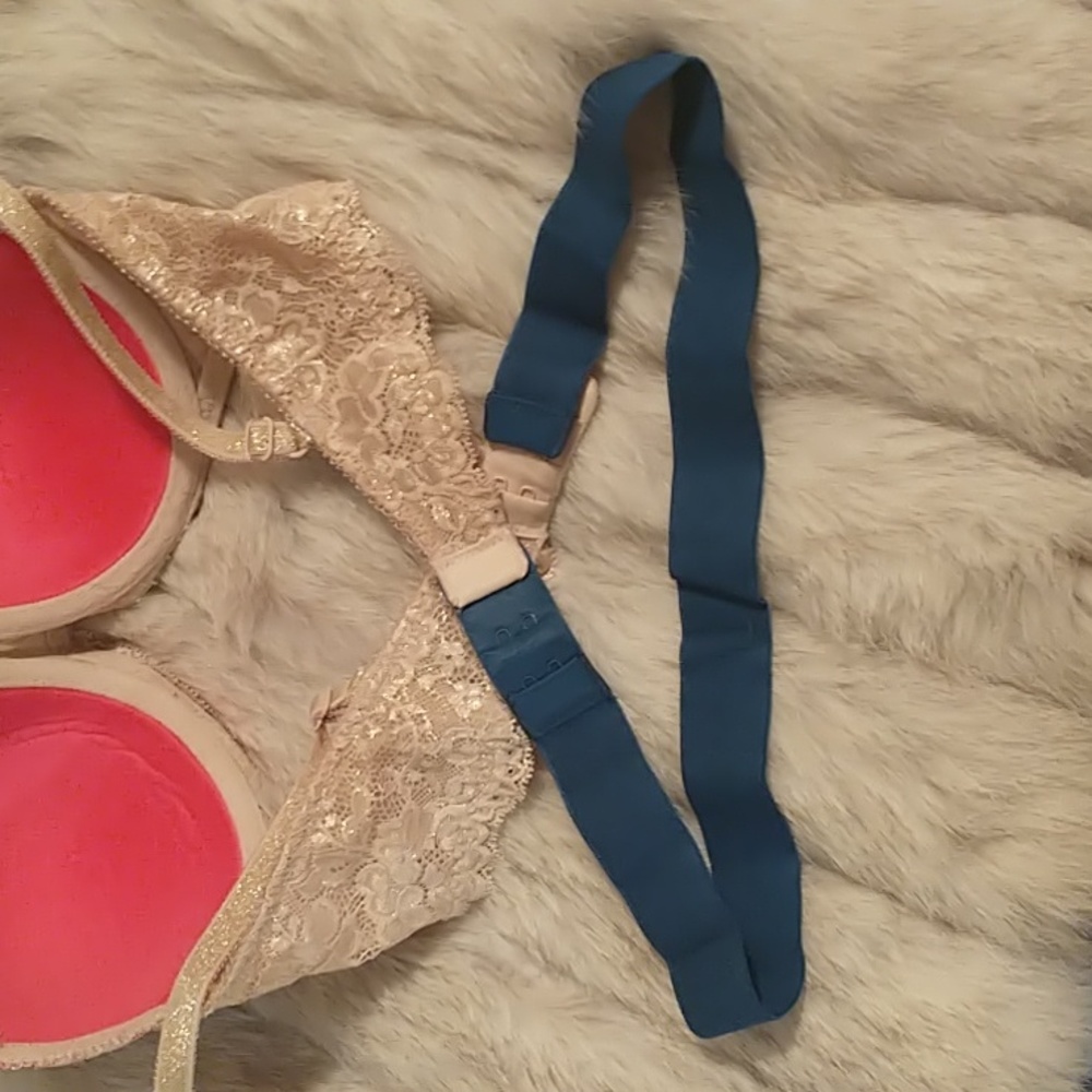 Victorias secret low back Bra extender in navy blue
